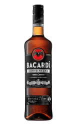 Bacardi Carta Negra Black Rum 1L