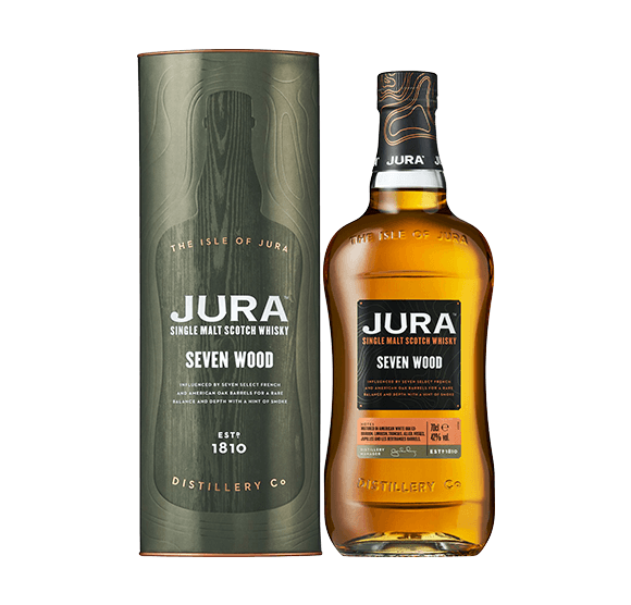 Jura Seven Wood Single Malt Scotch Whisky 70CL