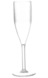 Polycarbonate Champagne Flute 21 CL x 6