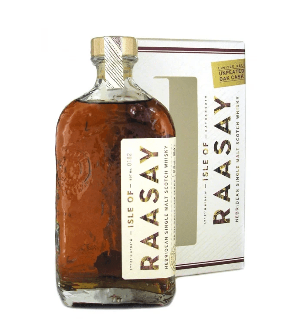Isle Of Raasay Unpeated Virgin Chinkapin Cask 70CL