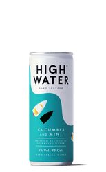 High Water Hard Seltzer Cucumber & Mint 12x250ml
