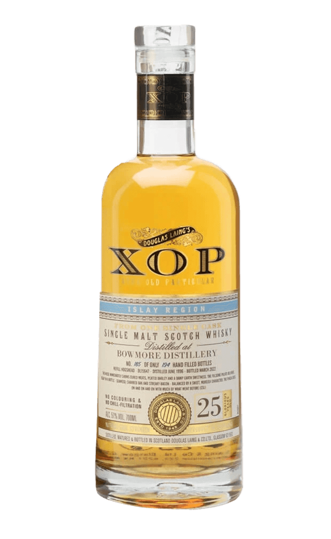 XOP - XTRA BLACK OLD PARTICULAR BOWMORE 25 YO 70CL