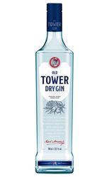 OLD TOWER DRY BLUE GIN 70CL
