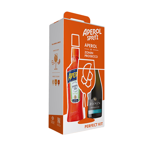 Aperol Spritz Pack - Aperol 70cl and Zonin Prosecco 75cl