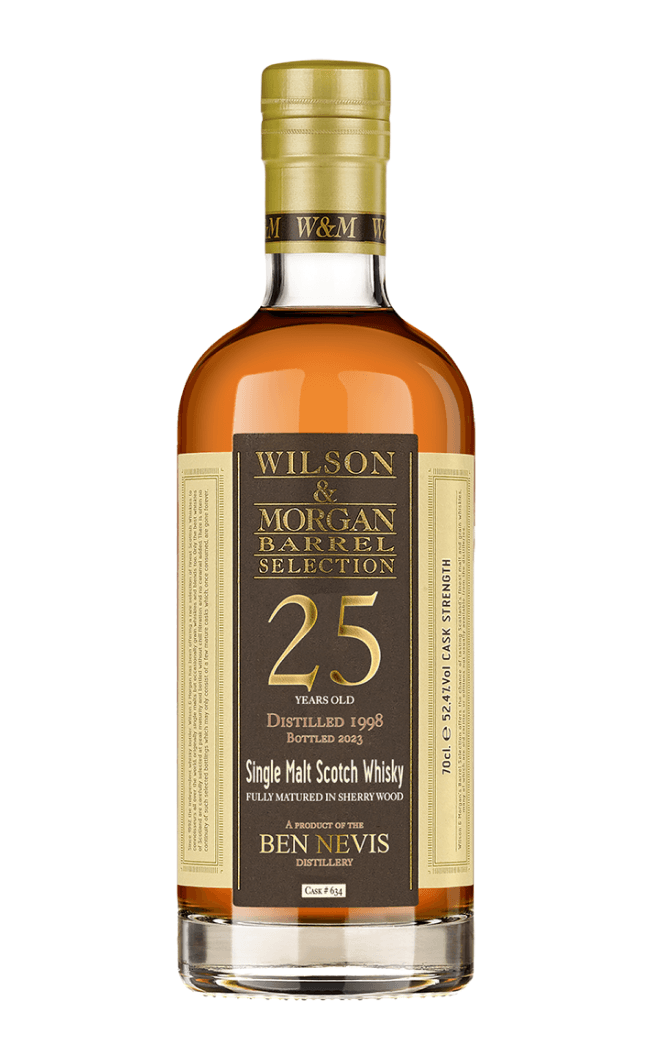 W&M Ben Nevis 25YO (1998-23) Sherry Wood 70CL