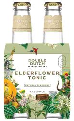 Double Dutch Elderflower Premium Mixer 4 x 20CL