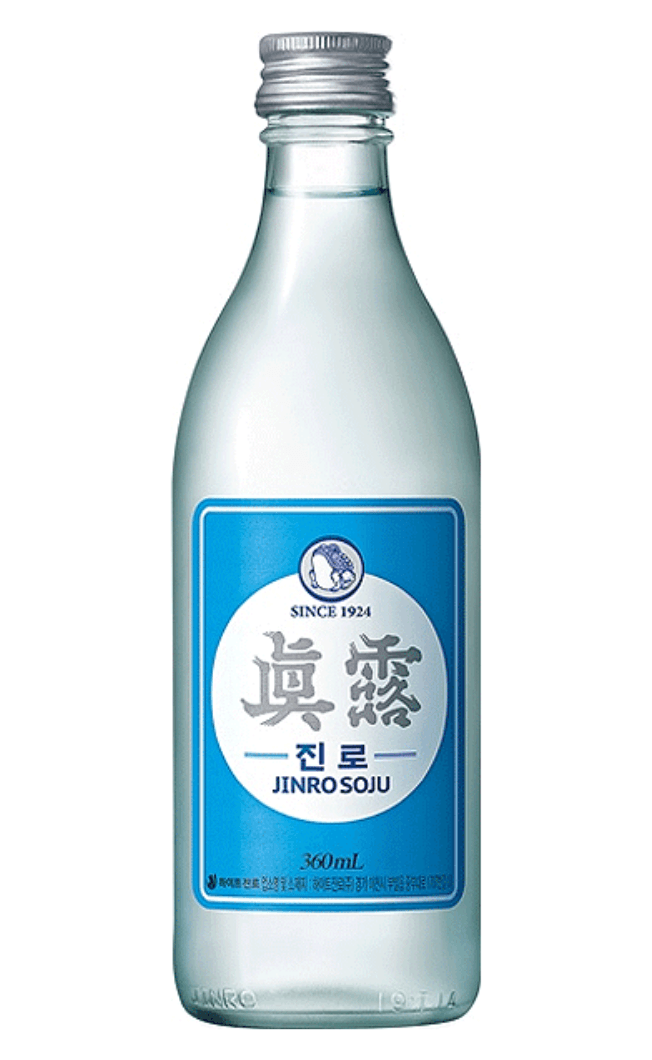 Jinro Blue Soju 36CL