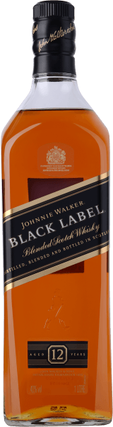 Johnnie Walker Black Label 12 Year Old 1L