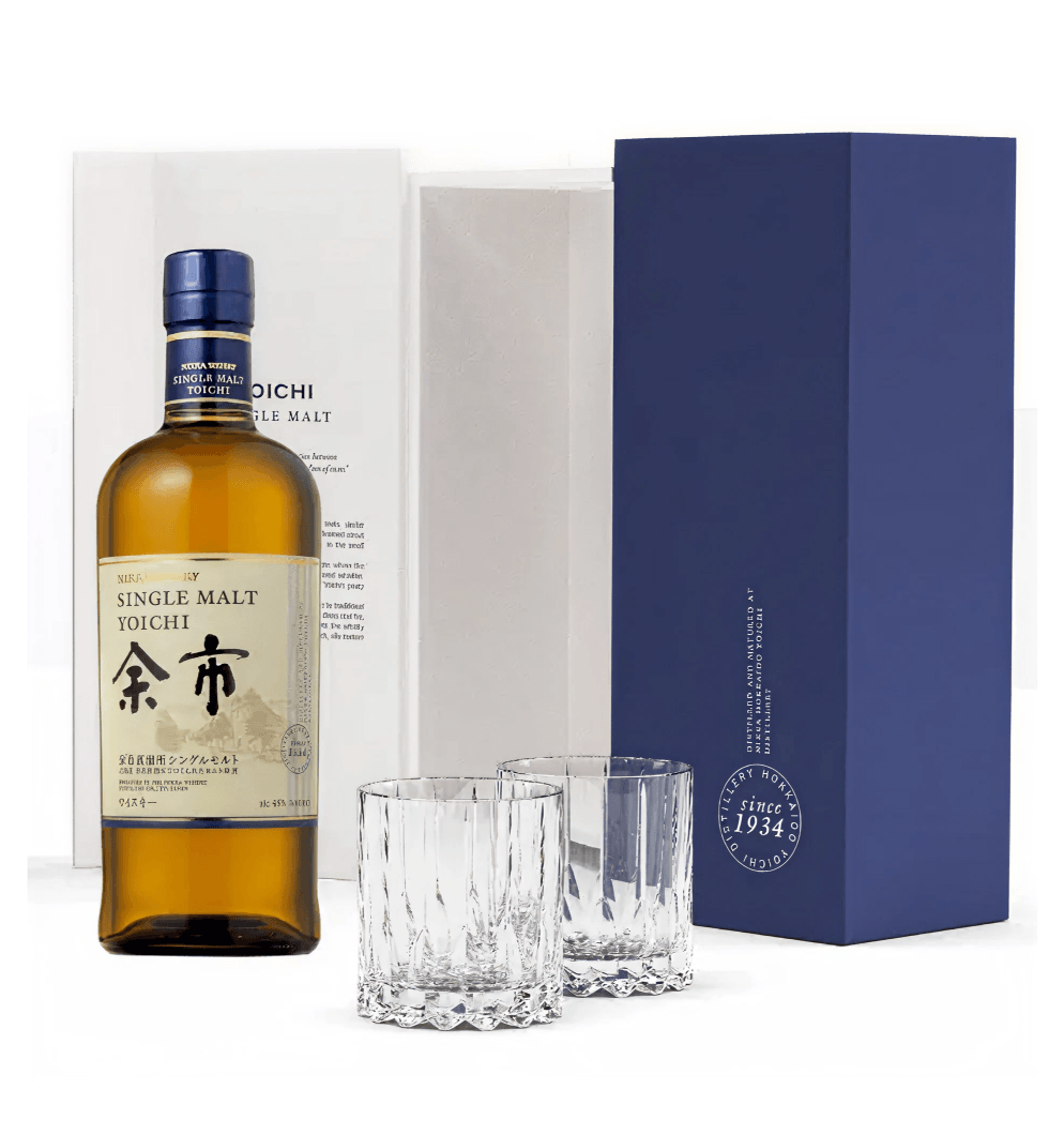 Yoichi Coffret 2 Verres & Pourer 70CL