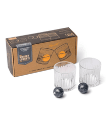 Gentlemen's Hardware Cocktail & Whisky Stones Set