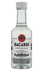 Bacardi Carta Blanca Superior White Rum 5CL
