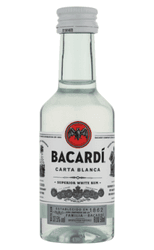 Bacardi Carta Blanca Superior White Rum 5CL