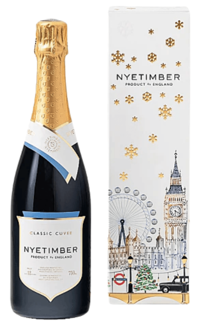 Nyetimber Classic Cuvee Multi-Vintage with Festive Giftbox