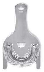 Stainless Steel Hawthorne Cocktail Strainer with 2 Prongs