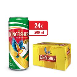 Kingfisher Premium Can 24 x 50CL