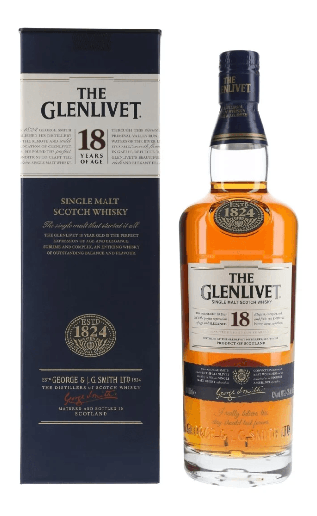 THE GLENLIVET 18YO 70CL GB