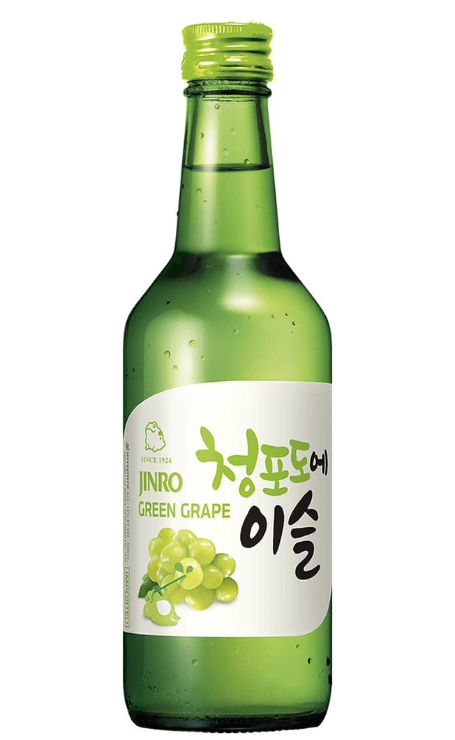 Jinro Greengrape Flavour Soju 36CL