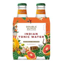 Double Dutch Indian Tonic Water Premium Mixer 4 x 20CL