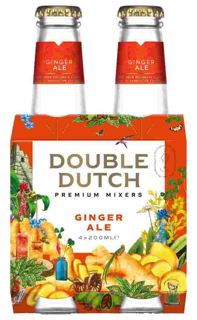 Double Dutch Ginger Ale Premium Mixer 4 x 20CL