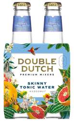 Double Dutch Skinny Tonic Water Premium Mixer 4 x 20CL