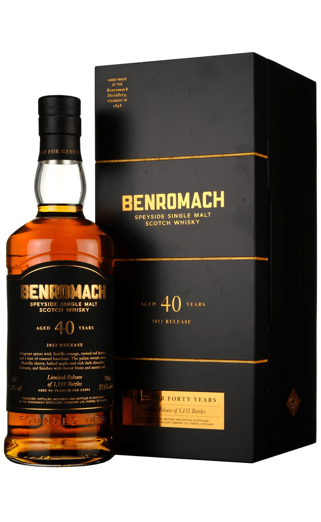 Benromach 40 Year Old 2022 Batch 2 70CL