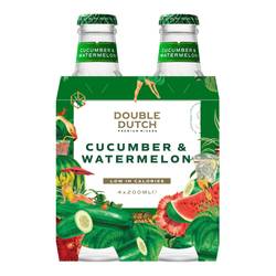 Double Dutch Cucumber & Watermelon Premium Mixer 4 x 20CL