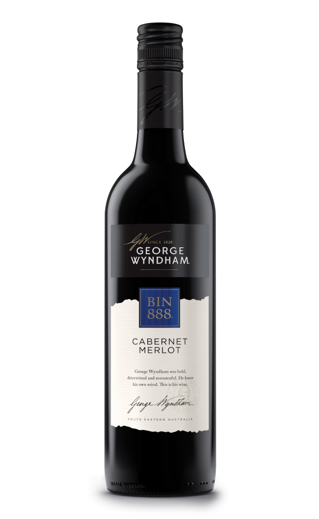 GEORGE WYNDHAM ESTATE BIN 888 CABERNET-MERLOT 75CL