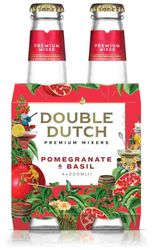 Double Dutch Pomegranate & Basil Premium Mixer 4 x 20CL