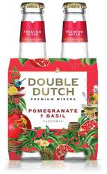 Double Dutch Pomegranate & Basil Premium Mixer 4 x 20CL