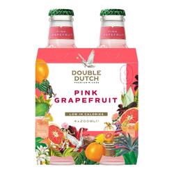 Double Dutch Pink Grapefruit Premium Mixer 4 x 20CL