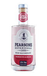 Pearsons Hibiscus & Rose - Zero alcohol Gin style alternative 70CL