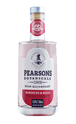Pearsons Hibiscus & Rose - Zero alcohol Gin style alternative 70CL