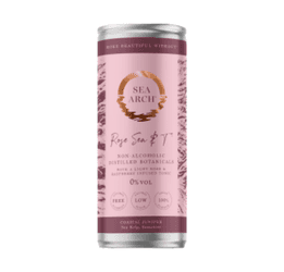 Sea Arch Rose Sea & T Non Alcoholic Gin & Tonic 12 x 25 CL