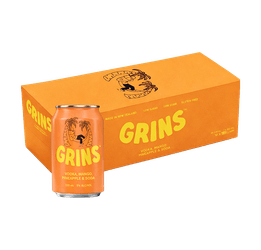 Grins Vodka Mango Pineapple & Soda 33cl