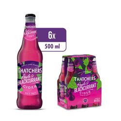 Thatchers Apple & Blackcurrant 6 x 50CL Bottle