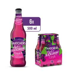 Thatchers Apple & Blackcurrant 6 x 50CL Bottle