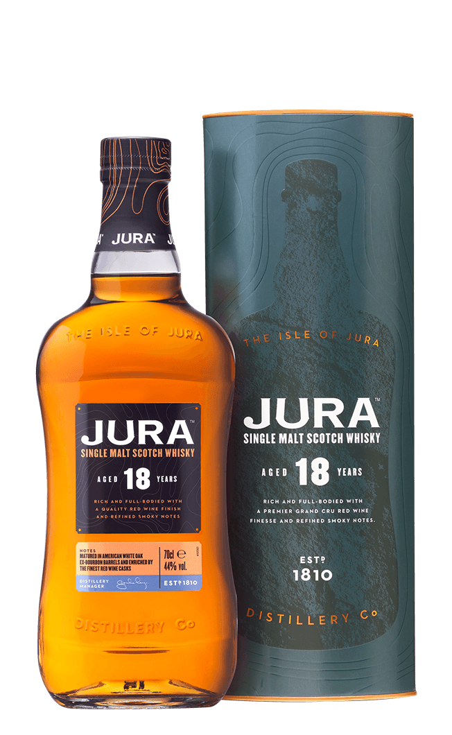 Jura 18 Year Old Single Malt Scotch Whisky 70CL