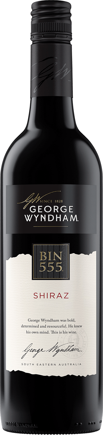 WYNDHAM ESTATE BIN 555 SHIRAZ 75CL