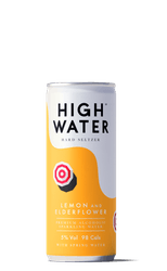 High Water Hard Seltzer Lemon & Elderflower 12x250ml