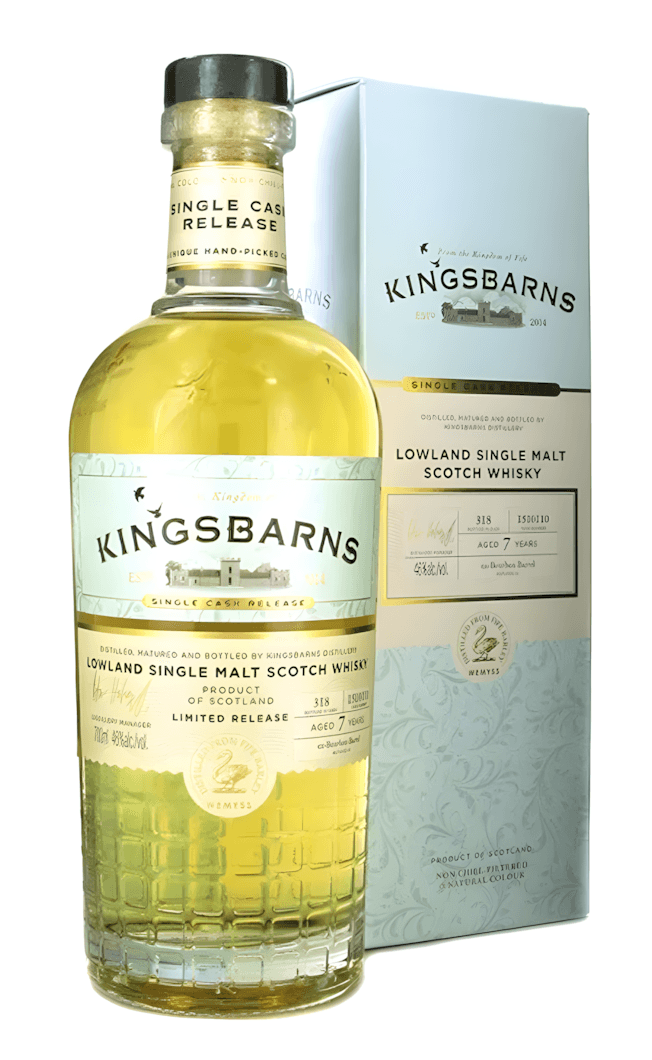Kingsbarns Single Cask Bourbon Barrel No. 1510110 70CL