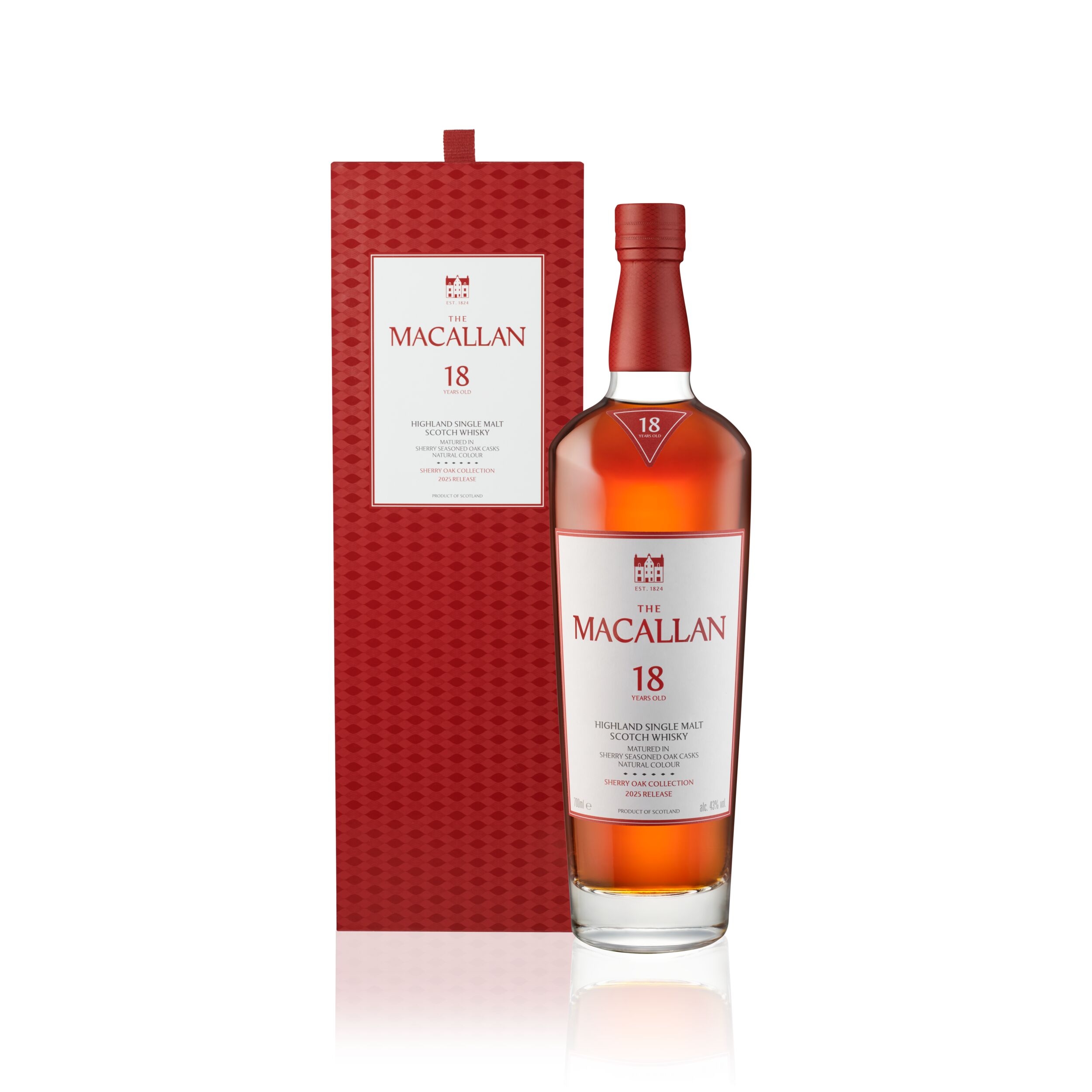 The Macallan Sherry Oak 18 Years Old 70CL