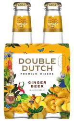 Double Dutch Ginger Beer Premium Mixer 4 x 20CL