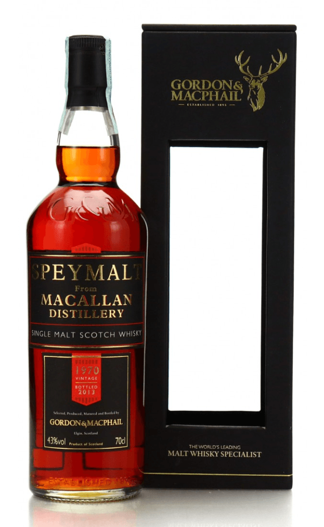 GORDON AND MACPHAIL SPEYMALT MACALLAN #9569 70CL