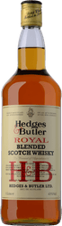 Hedges & Butler Blended Scotch Whisky 1L