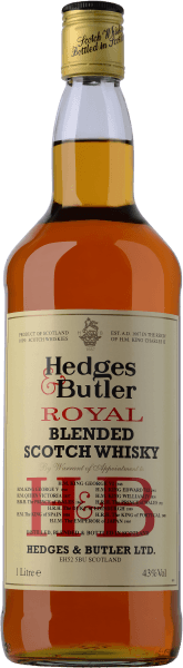 Hedges & Butler Blended Scotch Whisky 1L