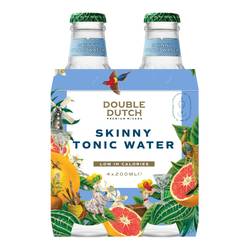 Double Dutch Skinny Tonic Water Premium Mixer 4 x 20CL